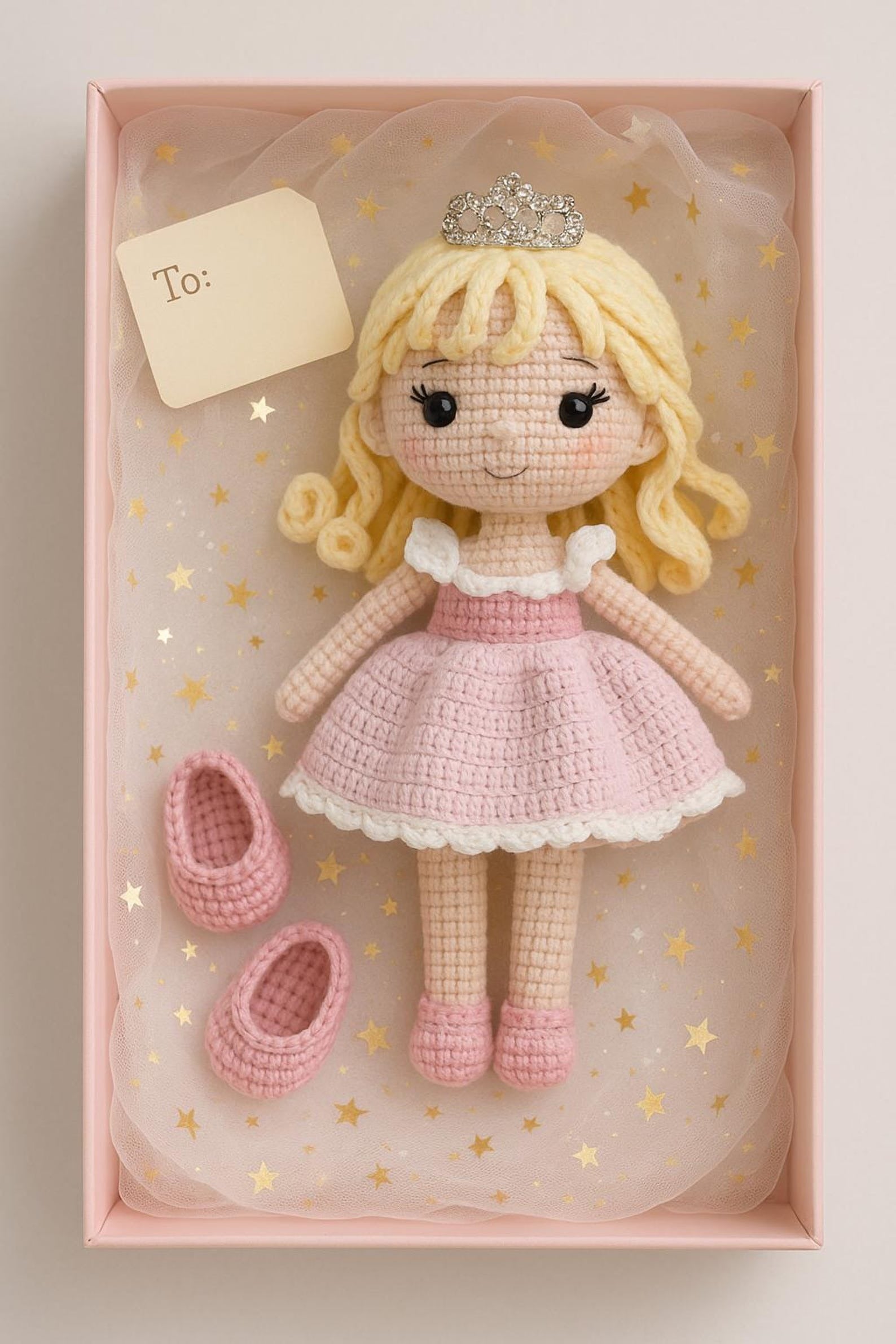 Handgehäkelte Amigurumi-Figur – Ansicht 1 – Maschenblüte