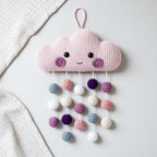 Gehäkeltes Baby-Mobile mit Wolken – Ansicht 3 – Maschenblüte