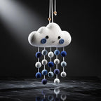 Gehäkeltes Baby-Mobile mit Wolken – Ansicht 6 – Maschenblüte