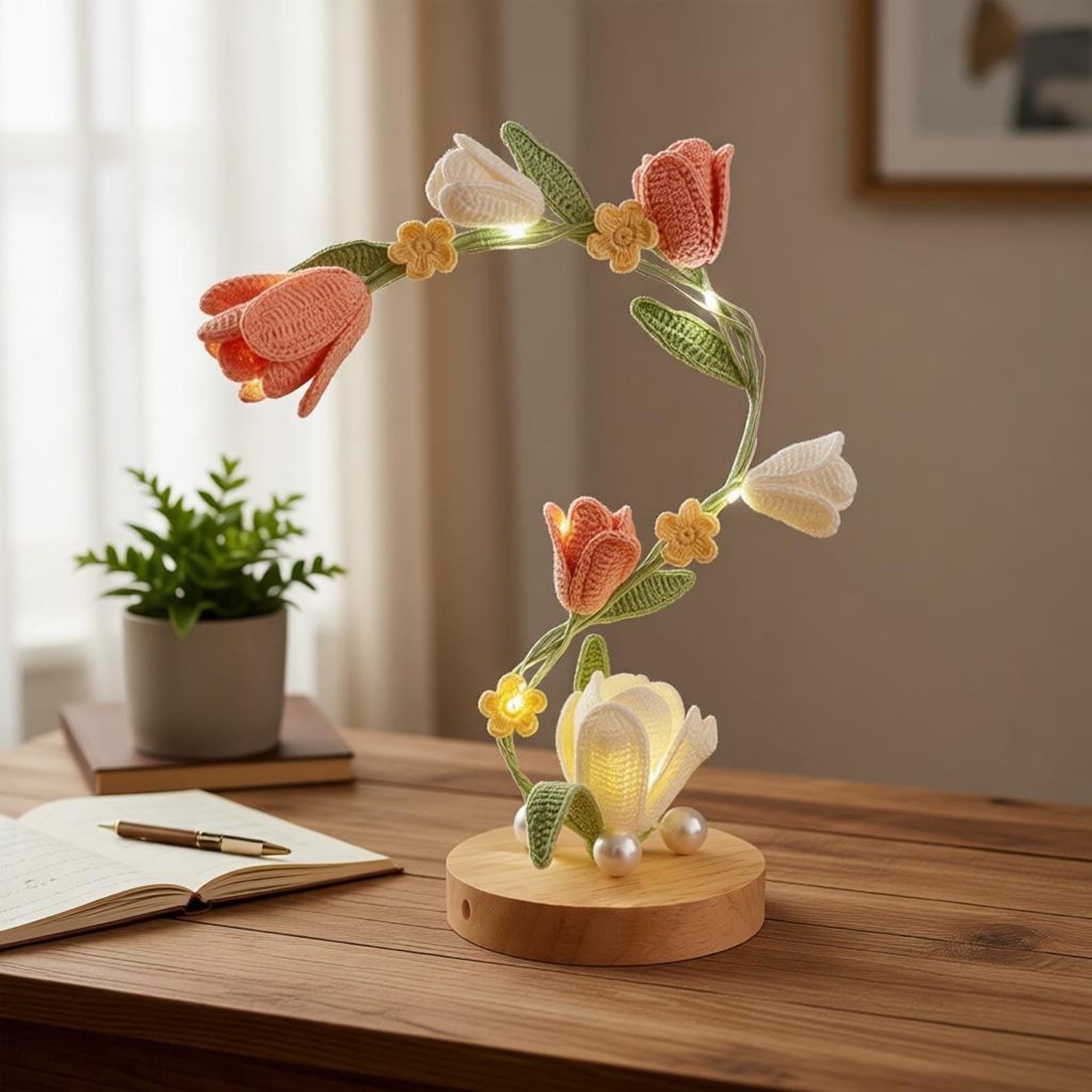 Gehäkeltes Baby-Mobile – Ansicht 2 – Maschenblüte