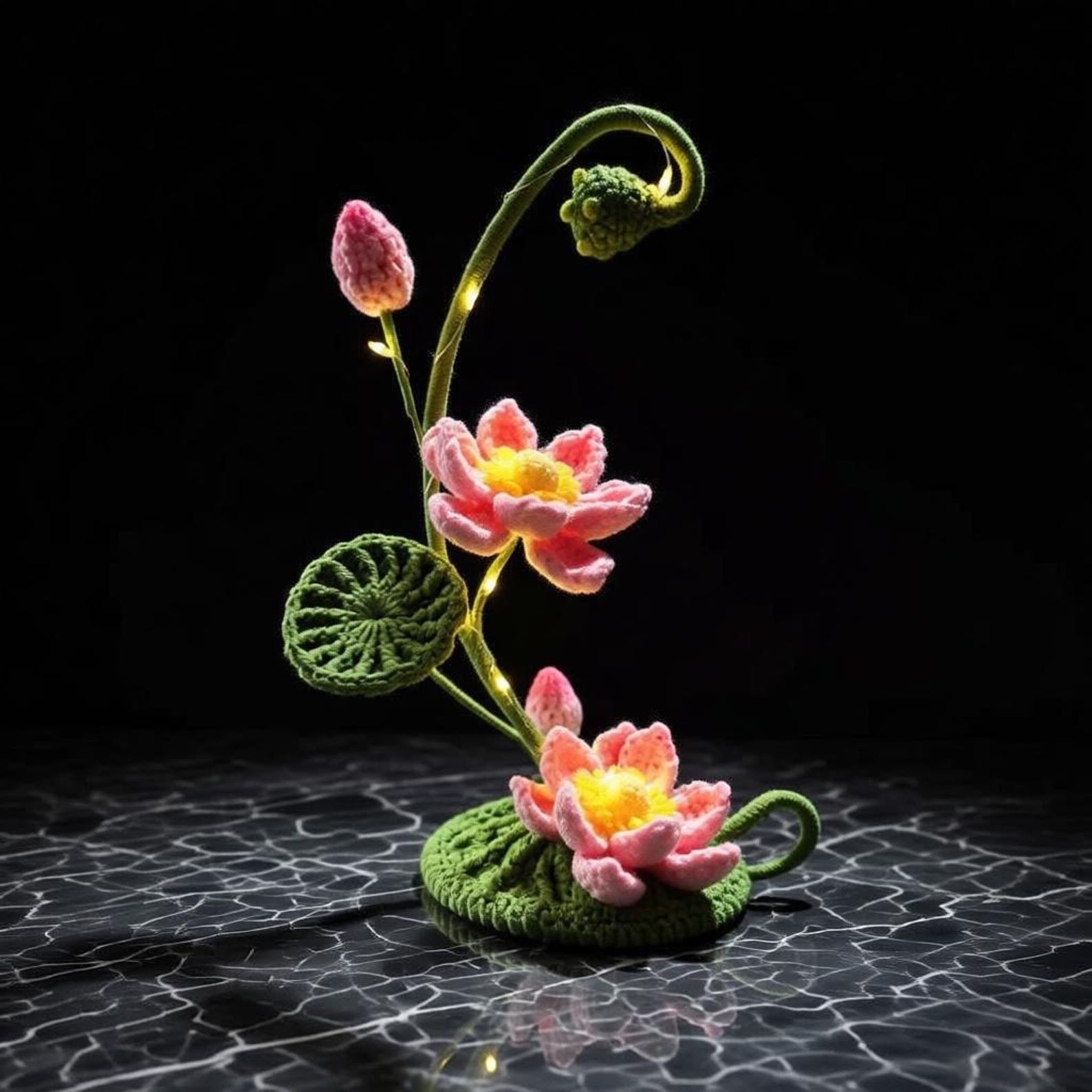 Gehäkeltes Baby-Mobile – Ansicht 3 – Maschenblüte