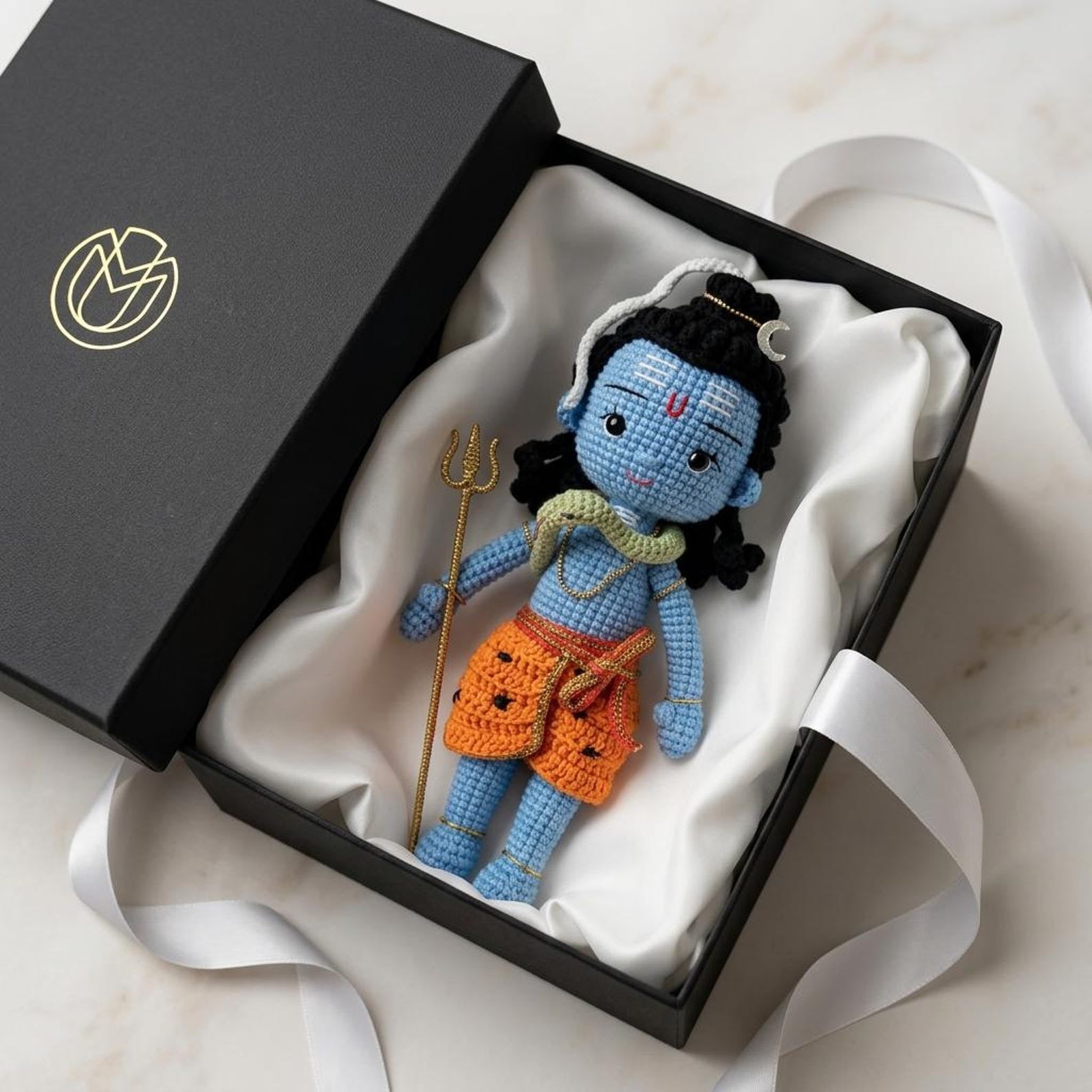 Gehäkelte Shiva-Puppe – Ansicht 6 – Maschenblüte