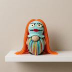 Gehäkelter Halloween-Gnom im Rag-Doll-Stil – Ansicht 5 – Maschenblüte