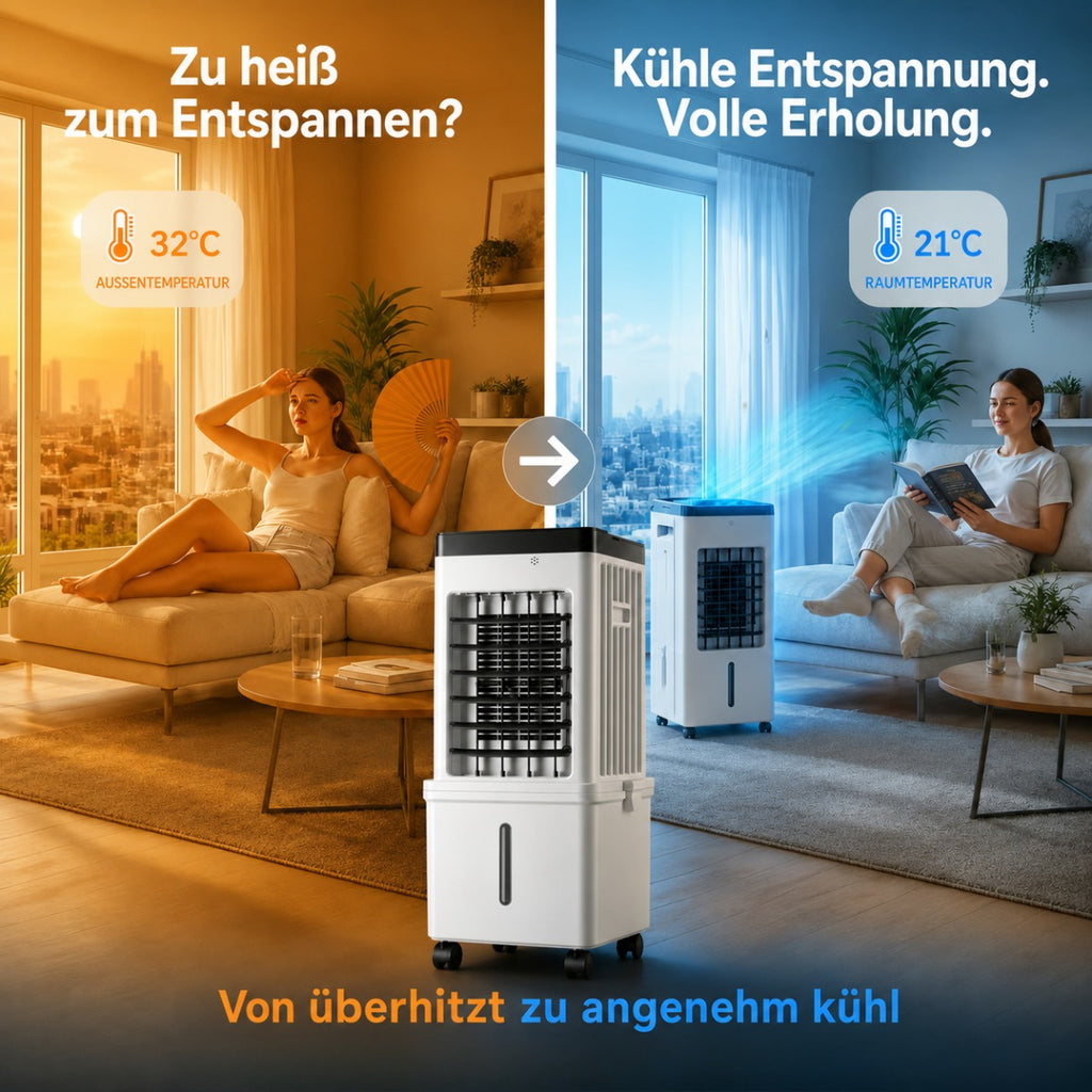 ArcticCool Pro 3-in-1-Verdunstungskühler – Produktansicht 3