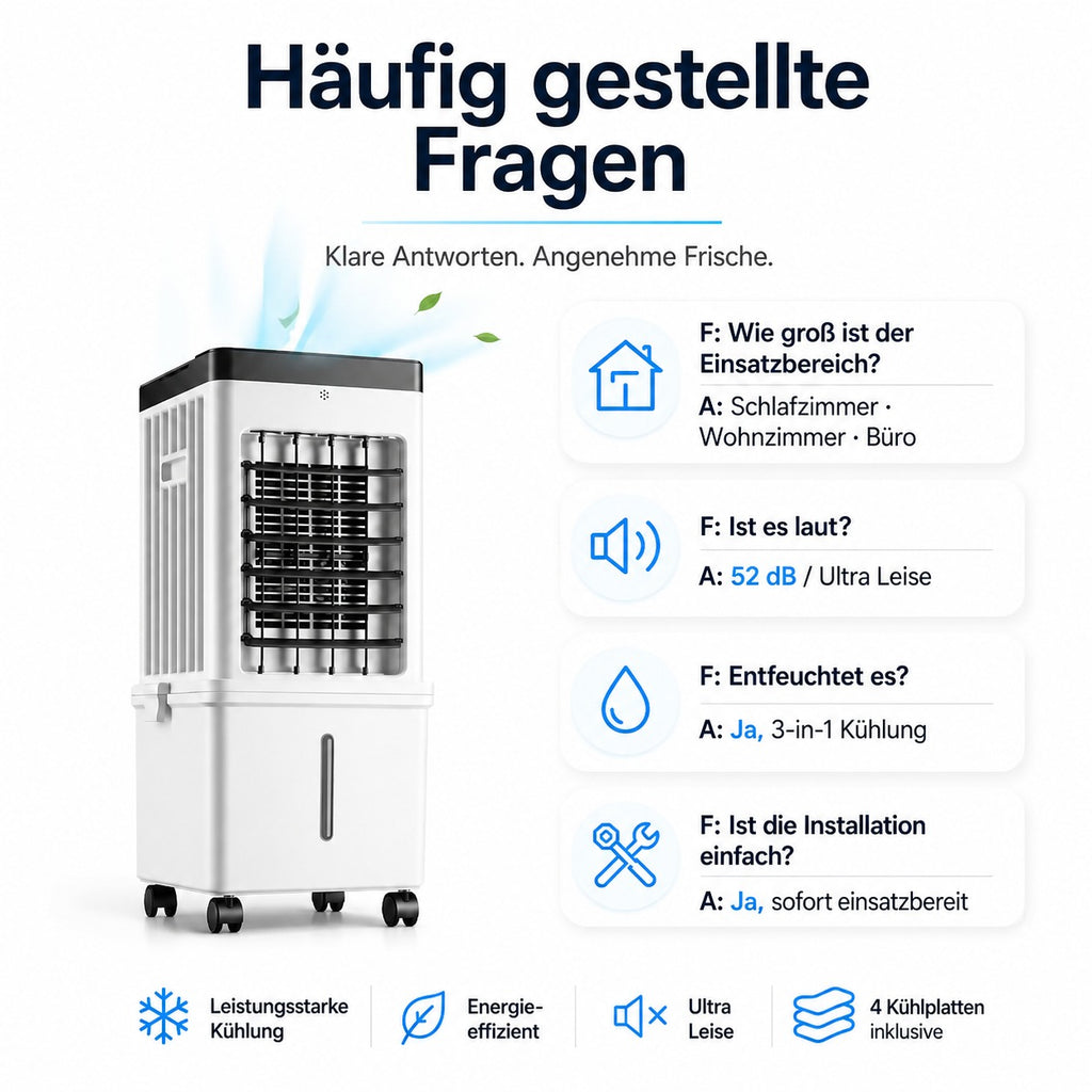 ArcticCool Pro 3-in-1-Verdunstungskühler – Produktansicht 8