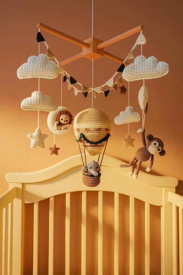 Heissluftballon Baby-Mobile