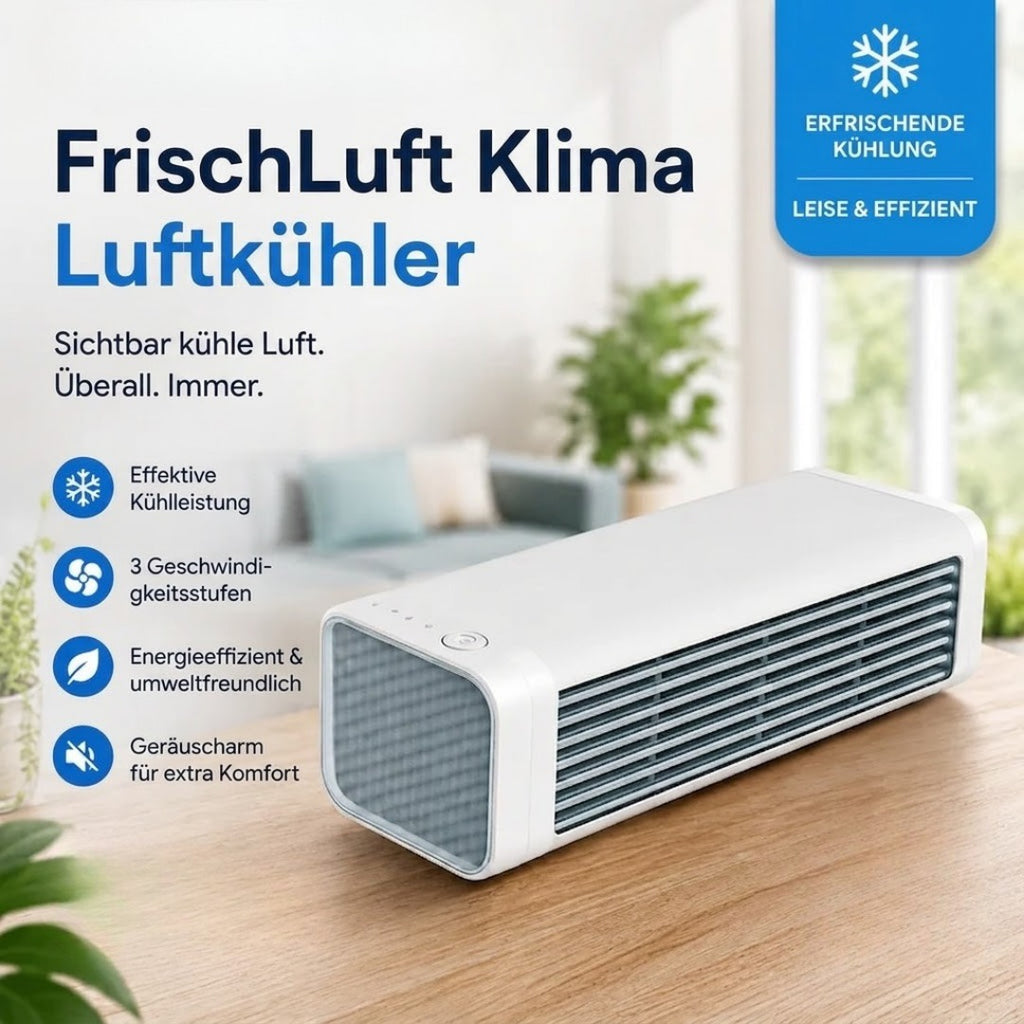 Kühle Brise kompakter USB-C-Akku-Ventilator mit Fernbedienung – Produktansicht 2