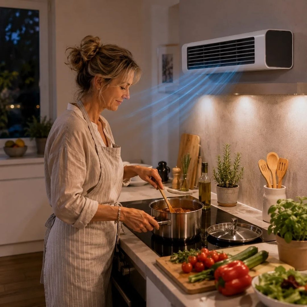 Kühle Brise kompakter USB-C-Akku-Ventilator mit Fernbedienung – Produktansicht 6