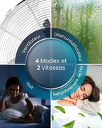 Pro Breeze mobile 4-in-1-Klimaanlage mit 9.000 BTU – Produktansicht 9